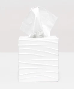 Pigeon & Poodle Bath Collection Lacquered Wave (White) 5 Pigeon & Poodle Bath Collection Lacquered Wave (White)