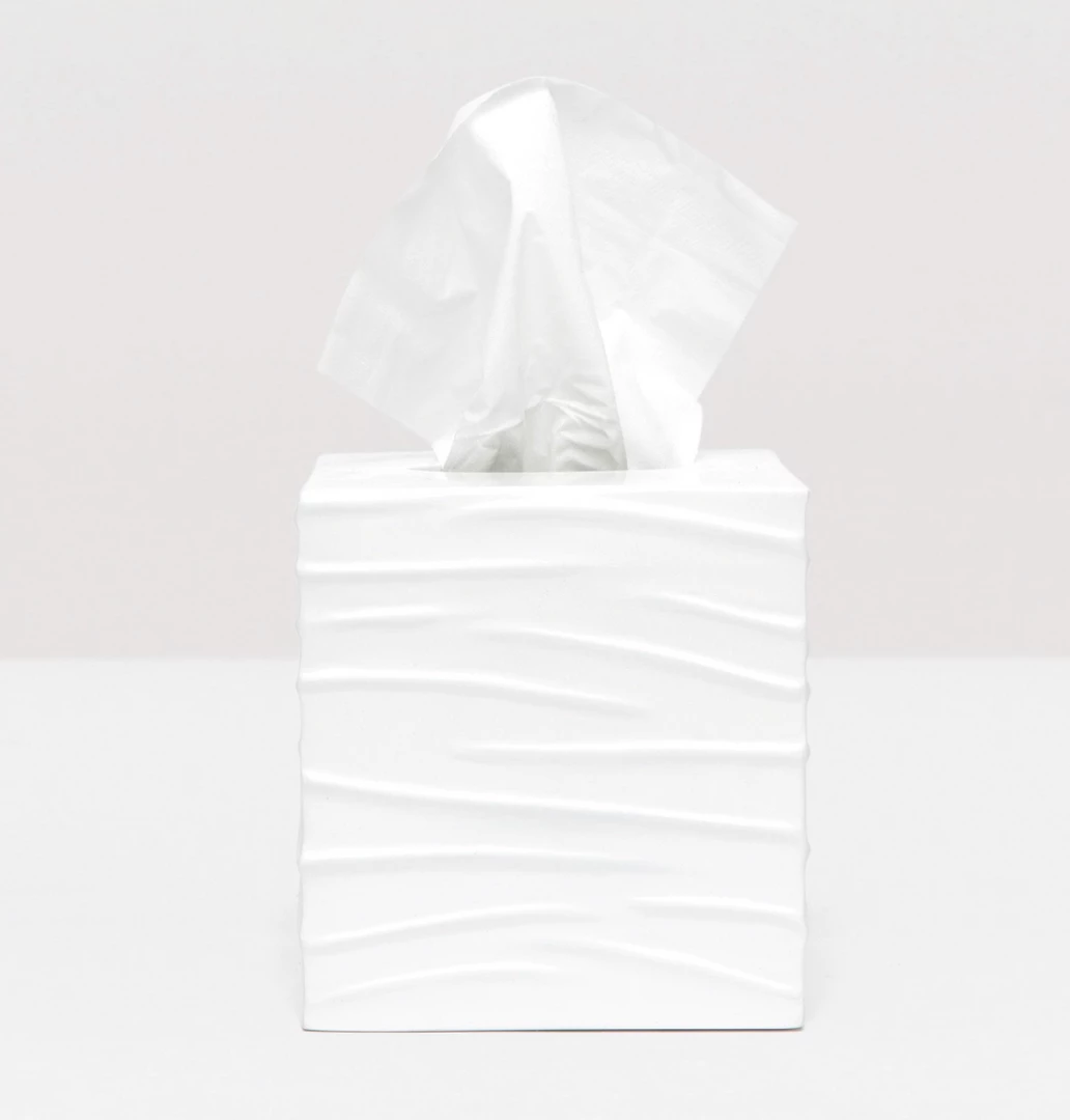 Pigeon & Poodle Bath Collection Lacquered Wave (White) Pigeon & Poodle Bath Collection Lacquered Wave (White)