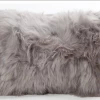 Auskin Cool Grey Alpaca Pillow 11"x 22 Gifts By Occasion