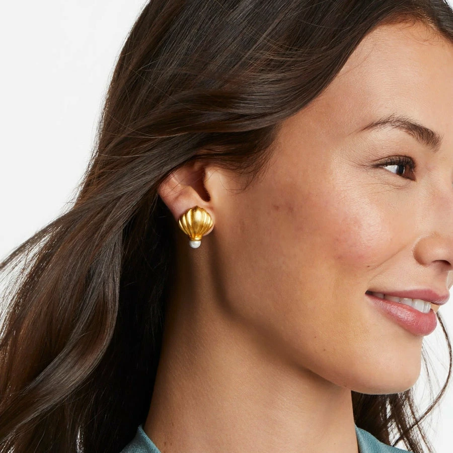 Julie Vos Simone Shell Earring Julie Vos Simone Shell Earring