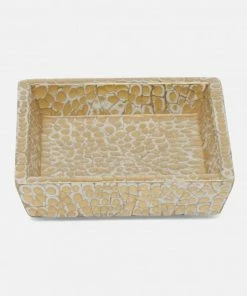 Pigeon & Poodle Bath Collection (Gold And White Lacquered Eggshell)