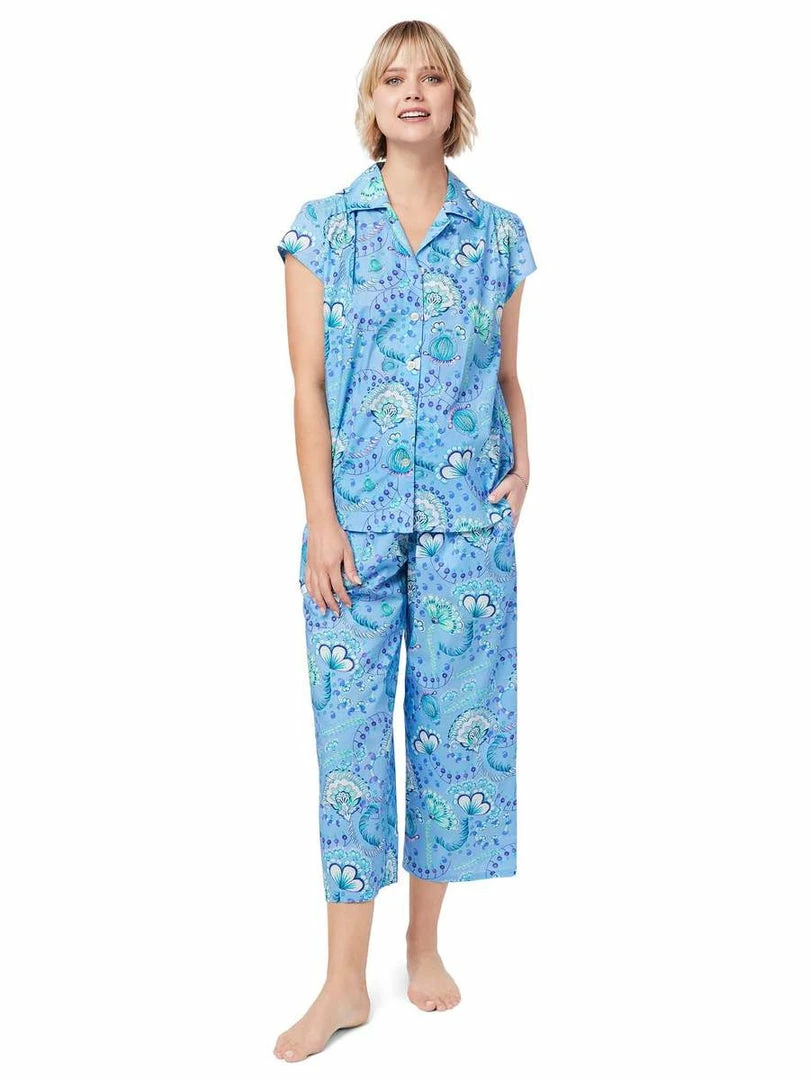 The Cat's Pajamas Stella Luxe Pima Capri Pajama Gifts By Recipient The Cat's Pajamas Stella Luxe Pima Capri Pajama Gifts By Recipient