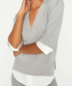 Gifts By Recipient Brochu Walker Sweater Women's Lucie Layered Vee Looker 3 Gifts By Recipient Brochu Walker Sweater Women's Lucie Layered Vee Looker