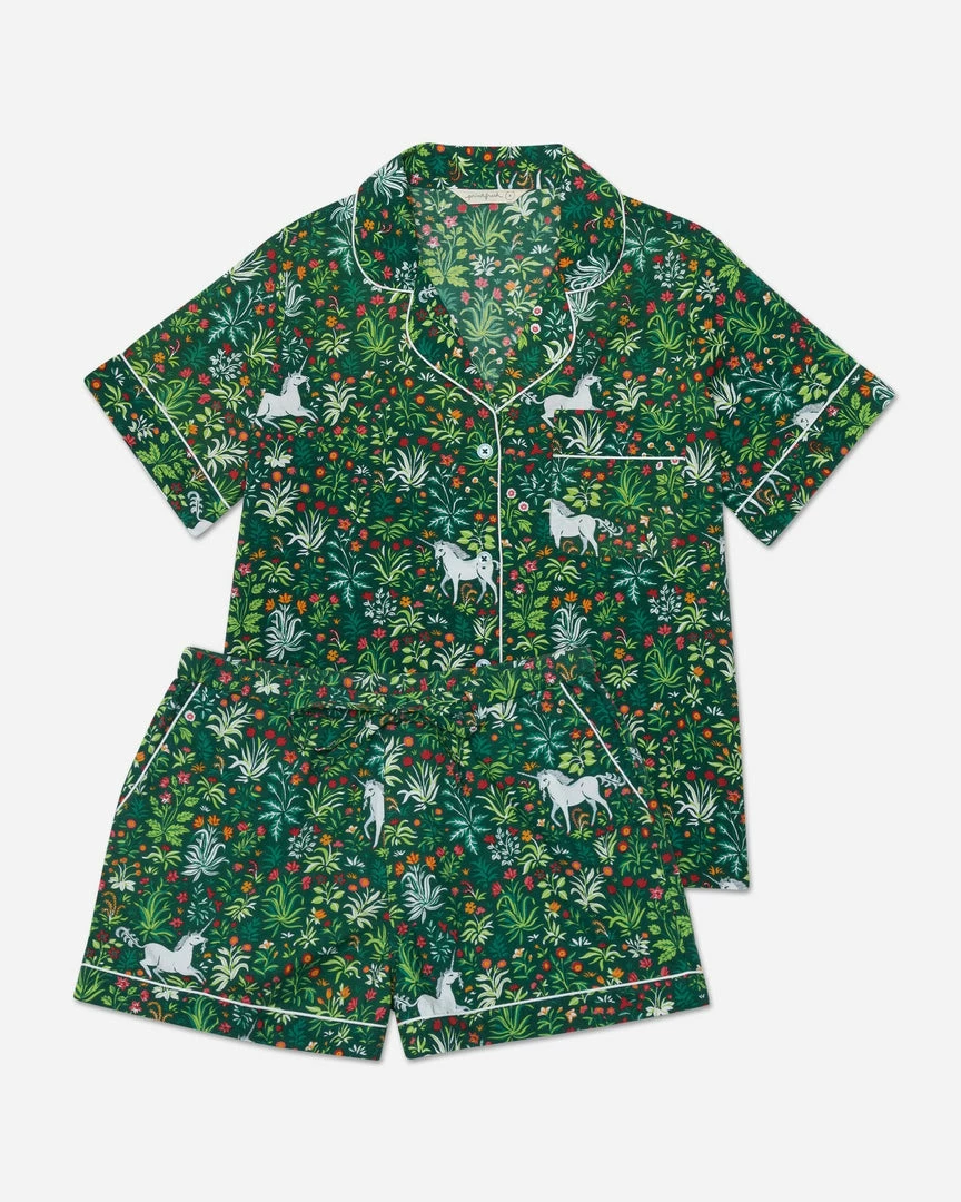 Print Fresh Unicorn's Garden Short Sleep Set Gifts By Recipient Print Fresh Unicorn's Garden Short Sleep Set Gifts By Recipient