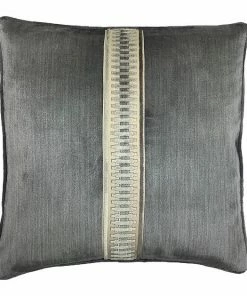 Signature Pillows Anthem Velvet With Down Middle Ribbon Pillow (Available In 2 Sizes)
