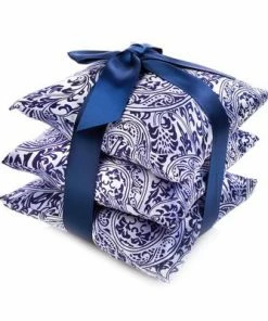 Elizabeth W Silk Sachet, Set Of 3 (Available In 6 Designs)