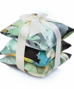 Elizabeth W Silk Sachet, Set Of 3 (Available In 6 Designs)