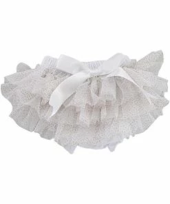 Mila And Rose White And Gold Tutu