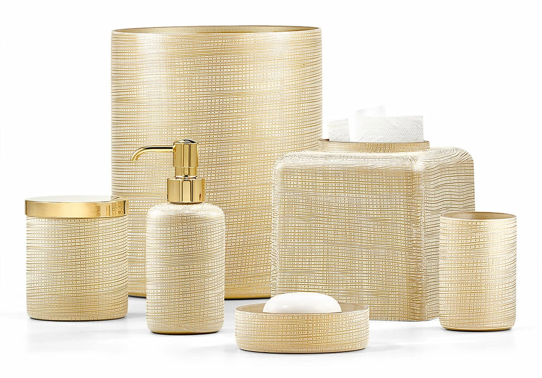 Gifts By Occasion Labrazel Woven Gold Bath Accessories Gifts By Occasion Labrazel Woven Gold Bath Accessories