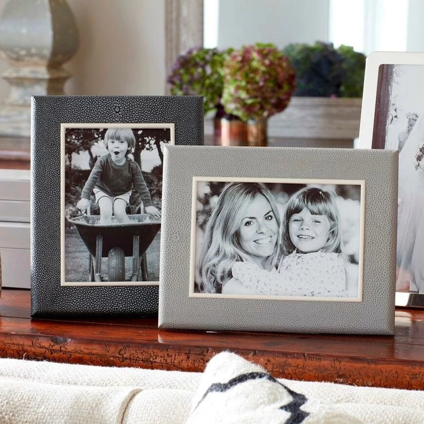 Addison Ross Gifts By Occasion Frame Grey Shagreen - Available In 2 Sizes Addison Ross Gifts By Occasion Frame Grey Shagreen - Available In 2 Sizes