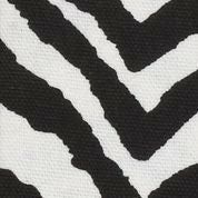 Gate House Furniture Luggage Rack- Black Frame With Zebra Straps Gifts By Occasion