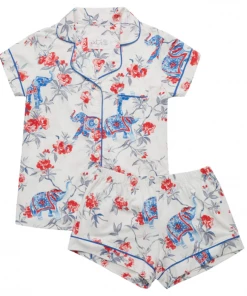 The Cat's Pajamas Gifts By Recipient Zoe Pima Knit Short Pajama Set