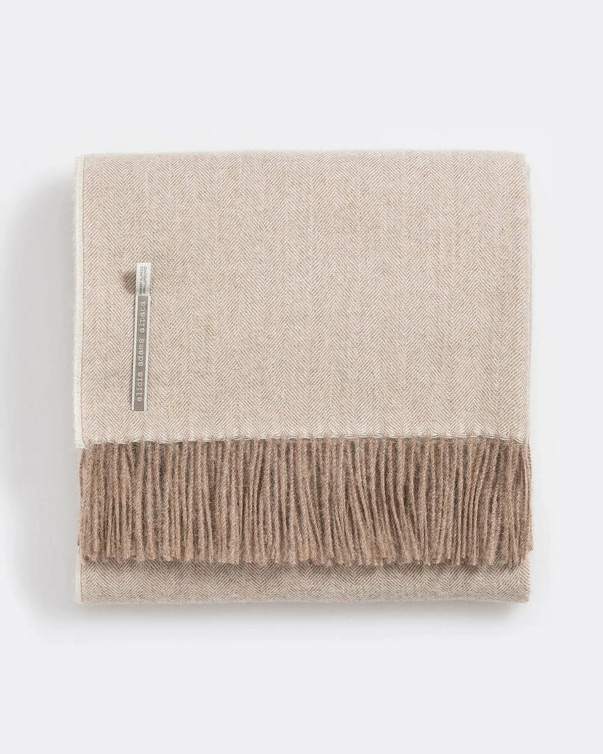 Throw Collection Classic Herringbone Alpaca By Alicia Adams Gifts By Occasion Throw Collection Classic Herringbone Alpaca By Alicia Adams Gifts By Occasion