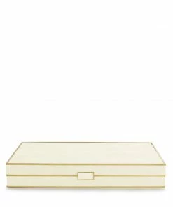 Aerin Wood & Shagreen Backgammon Set 3 Aerin Wood & Shagreen Backgammon Set