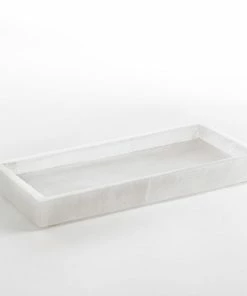Kassatex Host/Hostess Alabaster Tray