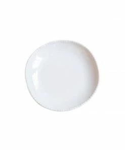 Relish Cream White Salad Plate
