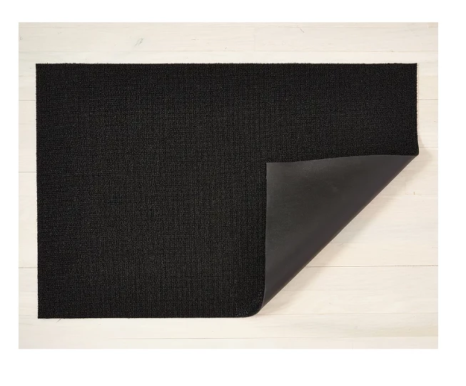 Chilewich Floormat Solid Shag Mats Black (Available In Sizes) Gifts By Occasion Chilewich Floormat Solid Shag Mats Black (Available In Sizes) Gifts By Occasion