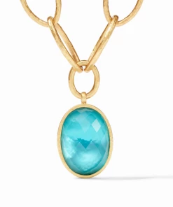 Julie Vos Fleur-de-Lis Statement Necklace