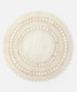 Placemat Carmine Bleached By Blue Pheasant