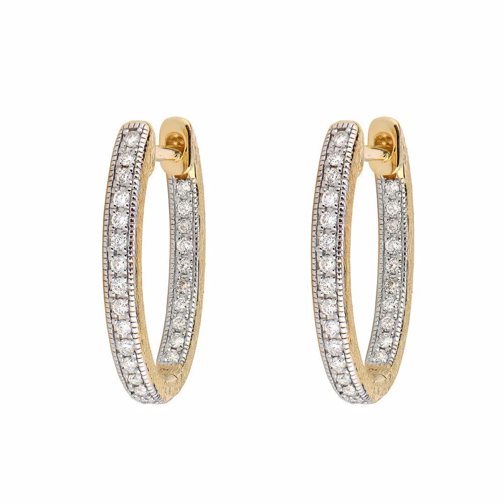 Gifts By Occasion Jude Frances Delicate Small Oval Hoop Earrings (Yellow Gold) Gifts By Occasion Jude Frances Delicate Small Oval Hoop Earrings (Yellow Gold)