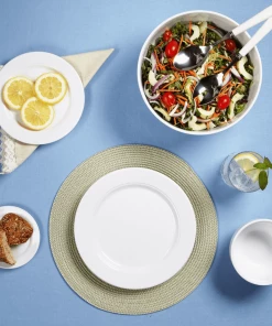 Q Home Gifts By Occasion WHITE ROUND Melamine CEREAL BOWL 2 Q Home Gifts By Occasion WHITE ROUND Melamine CEREAL BOWL