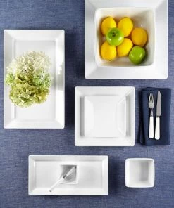 Q Home Gifts By Occasion Large White Rectangular Melamine Platter