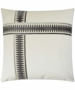 D.V. KAP Pillows DECORATIVE PILLOW - ANTIBES II / Grey Host/Hostess