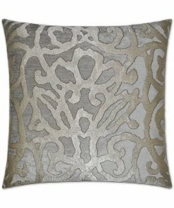 D.V. KAP Pillows Host/Hostess DECORATIVE PILLOW - BASILEUS / Silver