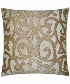 D.V. KAP Pillows DECORATIVE PILLOW - BASILEUS / Gold Host/Hostess