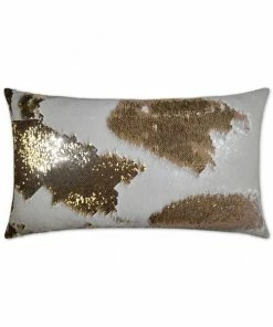 D.V. KAP Pillows Host/Hostess DECORATIVE PILLOW - HYLEE LUMBAR / Ivory