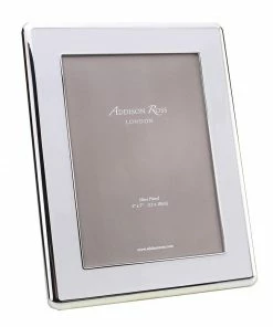 Addison Ross Frame White Enamel And Silver Curved Gifts By Occasion