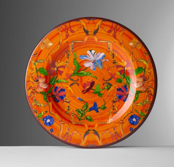 Pancale Orange Melamine (Available In 3 Sizes) By Mario Luca Giusti Host/Hostess Pancale Orange Melamine (Available In 3 Sizes) By Mario Luca Giusti Host/Hostess