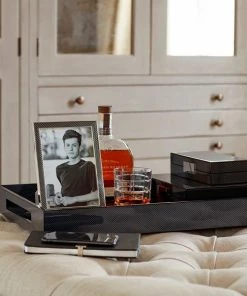 Addison Ross Tray Lacquered Carbon (Large) Gifts By Occasion