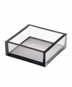 Caspari Acrylic NAPKIN HOLDERS (Available In 2 Sizes & 2 Colors)