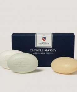 BOX OF 3 PRESIDENTIAL SOAP COLLECTION By Caswell Massey Gifts By Occasion