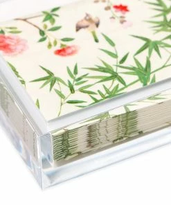 Caspari Acrylic NAPKIN HOLDERS (Available In 2 Sizes & 2 Colors)