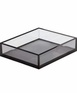 Caspari Acrylic NAPKIN HOLDERS (Available In 2 Sizes & 2 Colors)