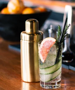 Be Home Cocktail Shaker Matte Gold Gifts By Occasion 2 Be Home Cocktail Shaker Matte Gold Gifts By Occasion