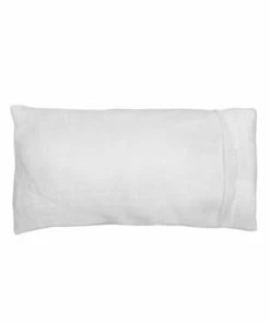 Elizabeth W Washed Ivory Linen Flaxseed Eye Pillow