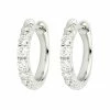 Jude Frances Jude Diamond Pave Hoop Earrings Gifts By Occasion