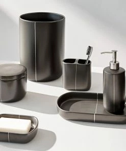 Kassatex Nero Black Tissue Holder Host/Hostess