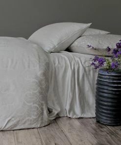 Agadir Bedding Collection By Legna (Flat Sheets, Fitted Sheets, Bedskirts) Top Of Bed