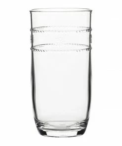 Juliska Glass Large Beverage Acrylic Clear Isabella