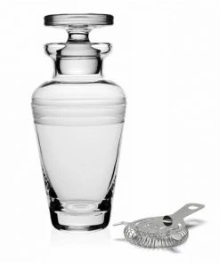 Gifts By Occasion WILLIAM YEOWARD Crystal COCKTAIL SHAKER WITH STRAINER