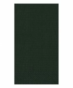 Caspari Gifts By Occasion BLACK GROSGRAIN PAPER GUEST TOWEL