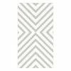 Caspari Gifts By Occasion CHEV PALE SILVER PAPER GUEST TOWEL