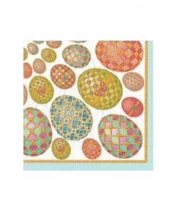 Caspari IMPERIAL EGGS PAPER COCKTAIL NAPKIN Dining