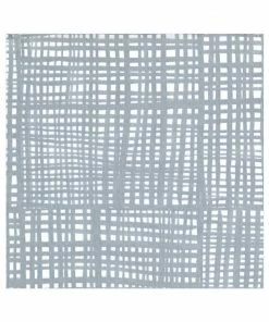 Caspari SILVER NAPKIN LUNCHEON PAPER LINEN RAFFINE Gifts By Occasion