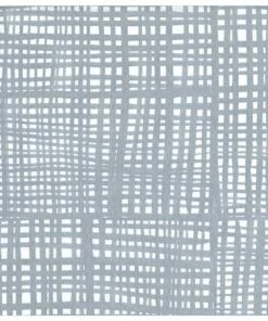 Caspari Gifts By Occasion SILVER LINEN RAFFINE PAPER DINNER NAPKIN