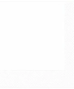 Caspari WHITE PEARL PAPER DINNER NAPKIN Gifts By Occasion